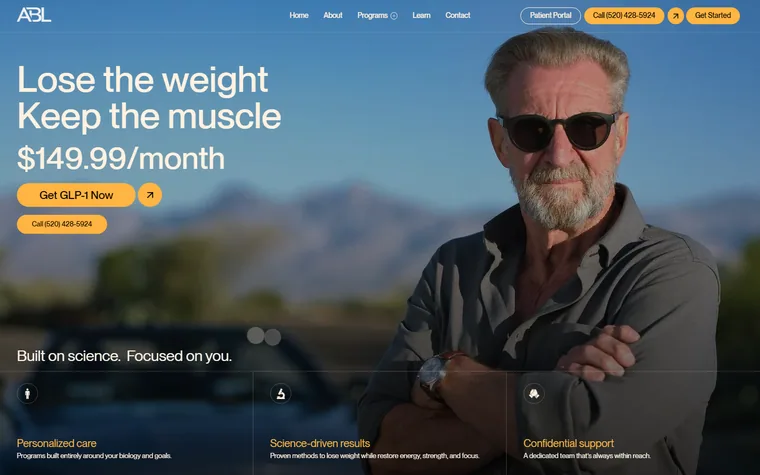 Abetterlou homepage