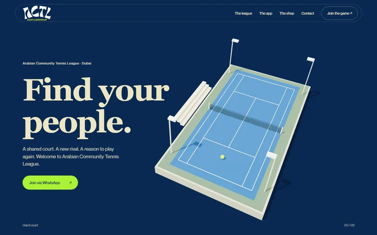 Actl homepage