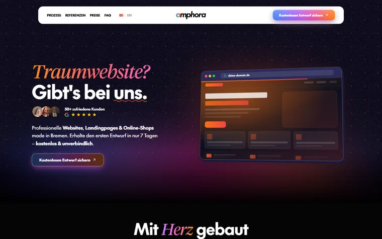 Amphora It homepage