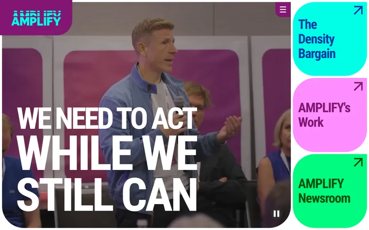 Amplifyaus homepage