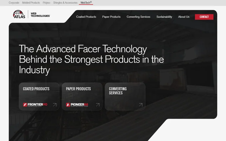 Atlaswebtech homepage