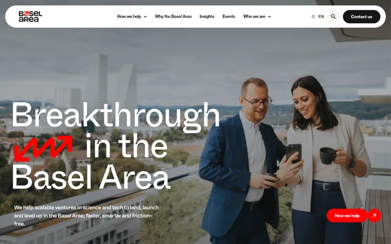 Baselarea homepage