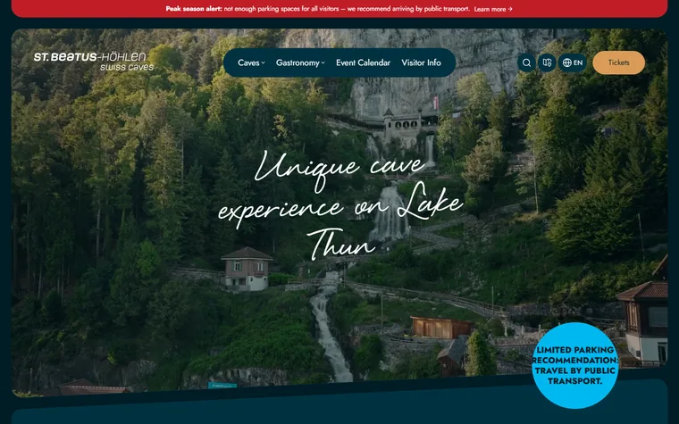 Beatushoehlen homepage