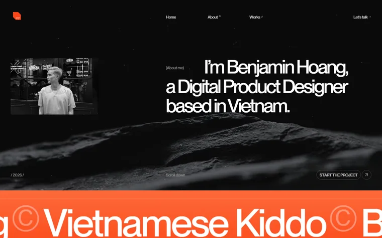 Benjamincreative homepage