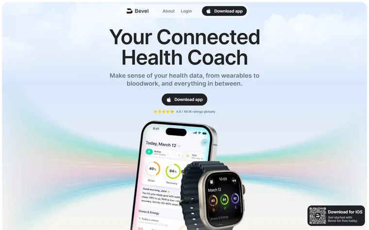 Bevel homepage