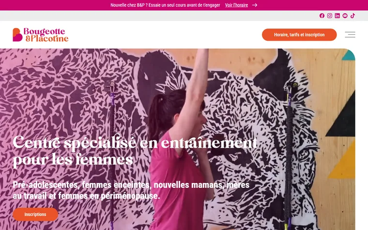 Bougeotteetplacotine homepage