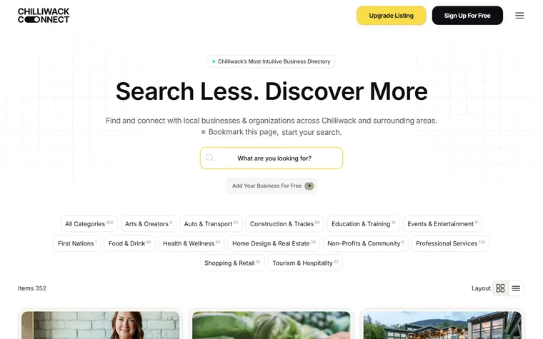 Chilliwackconnect homepage