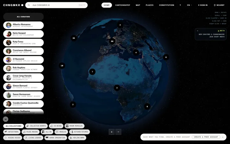 Chngmkr homepage