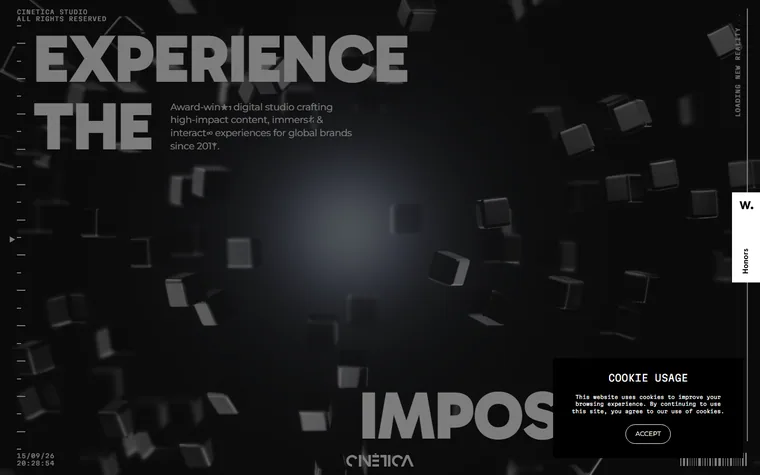 Cinetica homepage