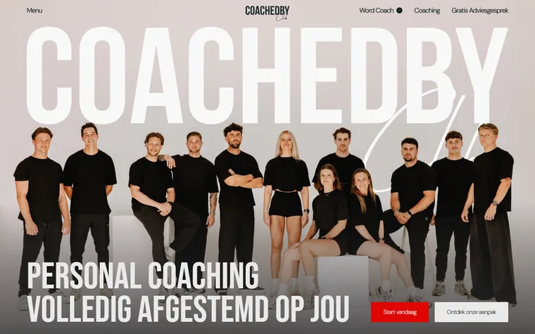 Coachedbyclub homepage