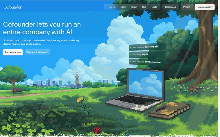 Cofounder homepage