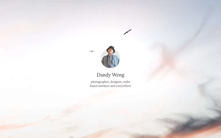 Dandyweng homepage