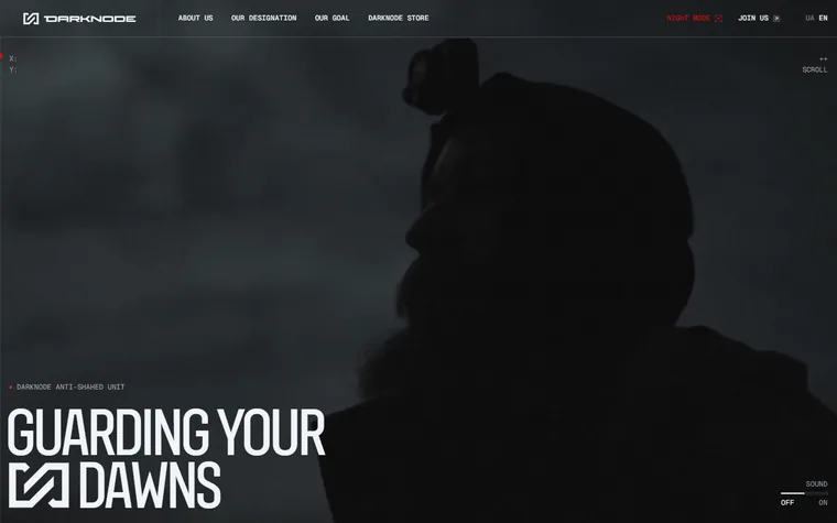 Darknode homepage