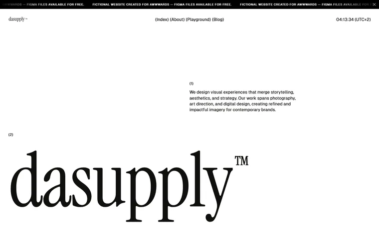 Dasupply homepage