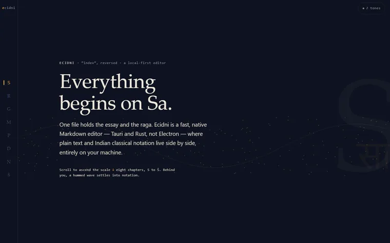 Ecidni homepage