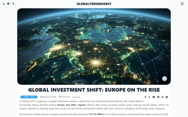 Globaltrenddigest homepage