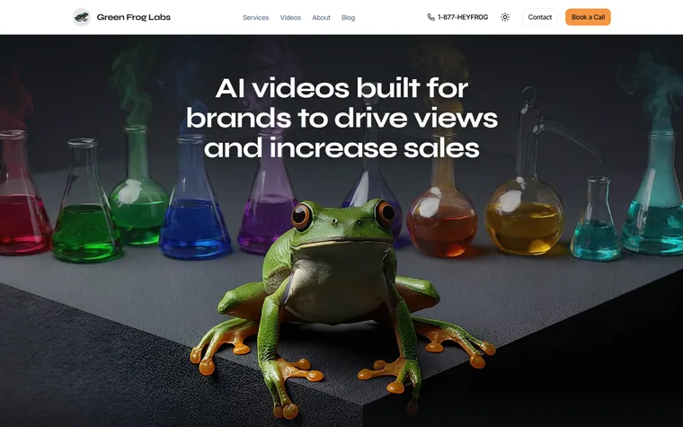Greenfroglabs homepage