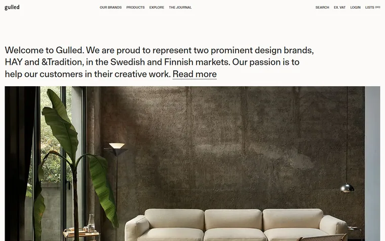 Gulled homepage