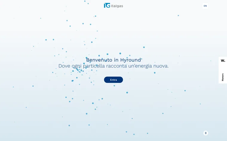 Hyround homepage
