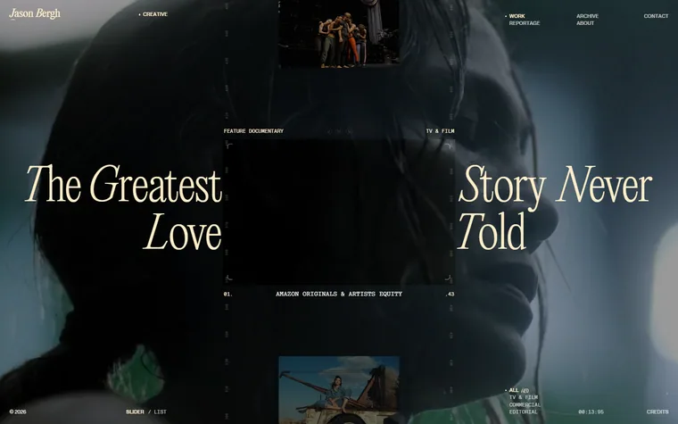 Jason Bergh homepage