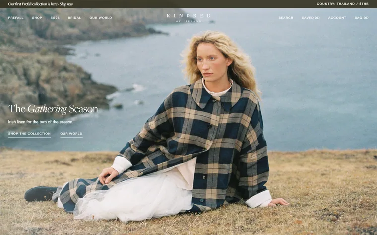 Kindredofireland homepage