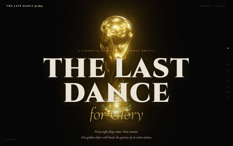 Lastdanceforglory homepage