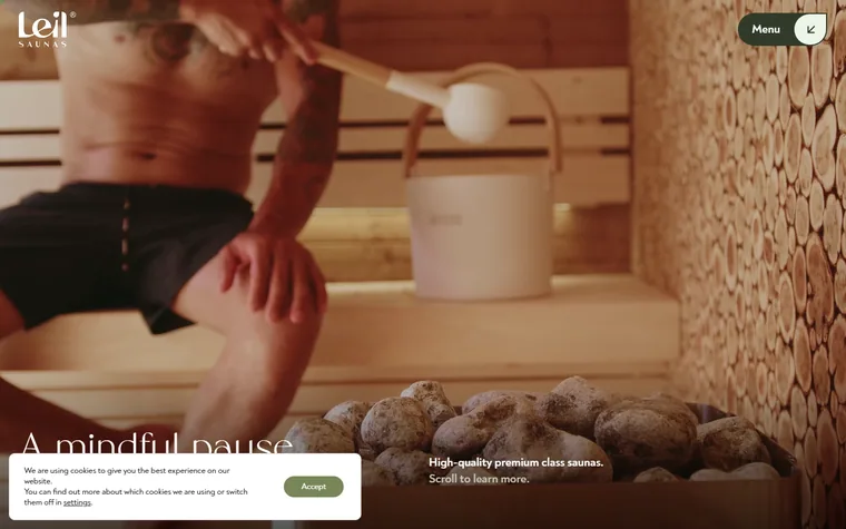 Leilsaunas homepage