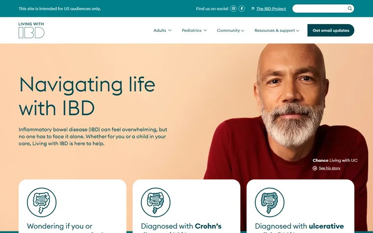 Livingwithibd homepage