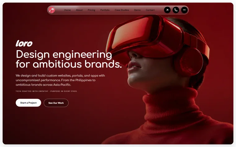 Lorolabs homepage