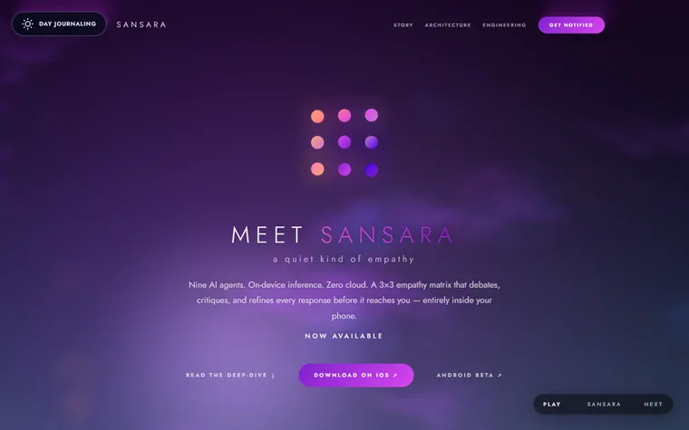 Meetsansara homepage