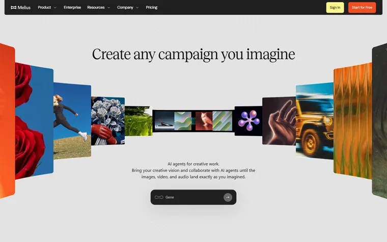 Melius homepage
