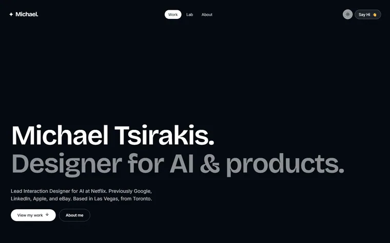 Michaeltsirakis homepage