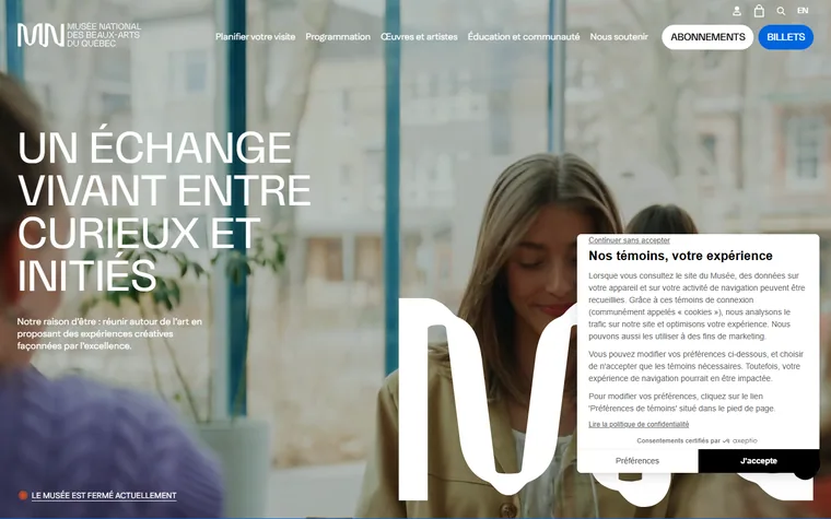 Mnbaq homepage