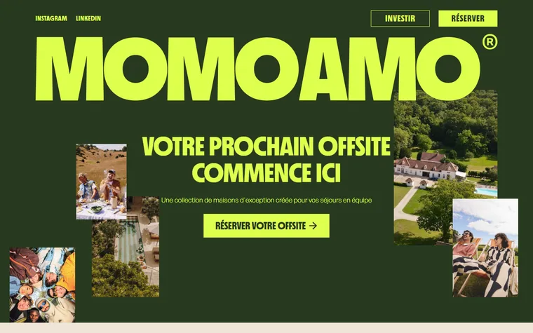 Momoamo homepage