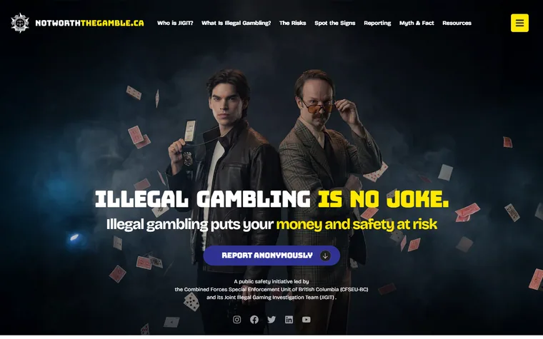 Notworththegamble homepage