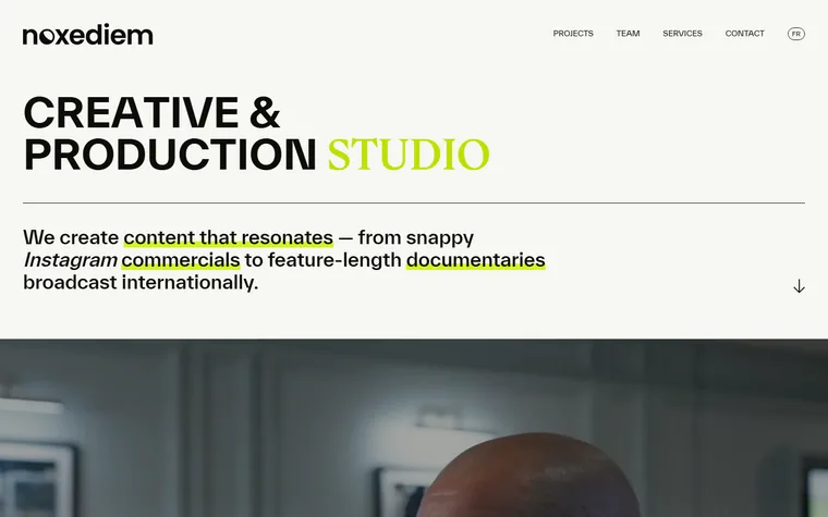 Noxediem homepage