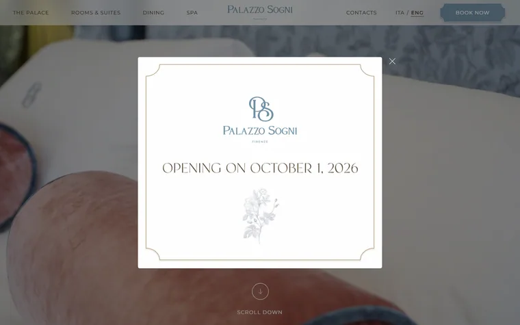 Palazzosogni homepage