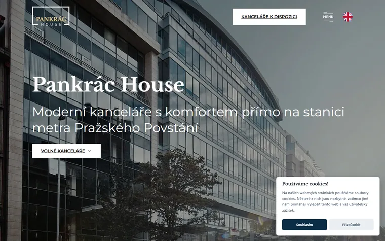 Pankrac House homepage