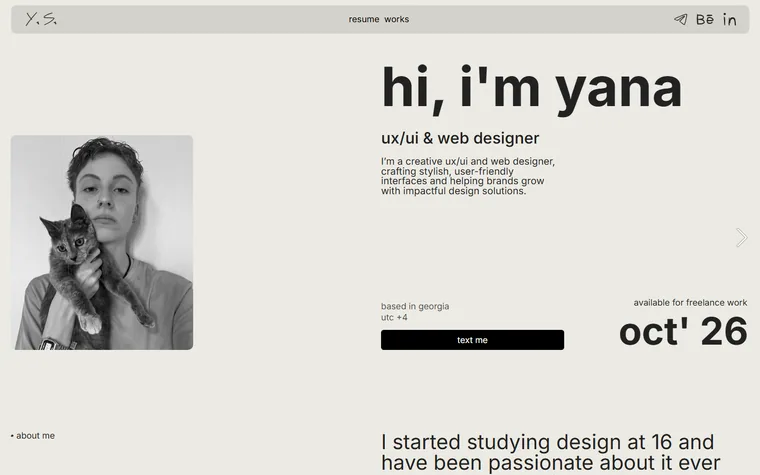Readymag homepage