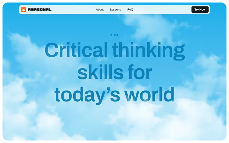 Reasonal homepage