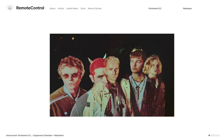 Remotecontrolrecords homepage