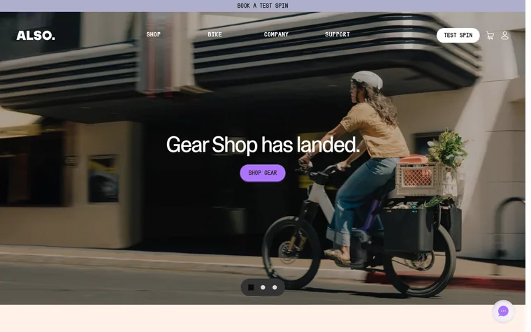 Ridealso homepage