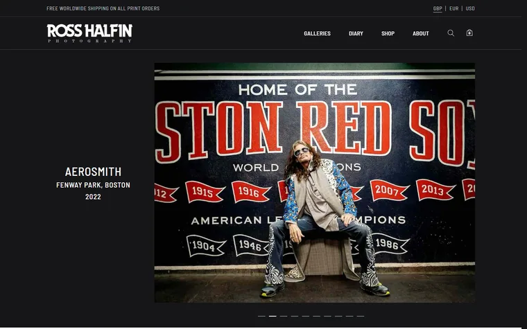 Rosshalfin homepage