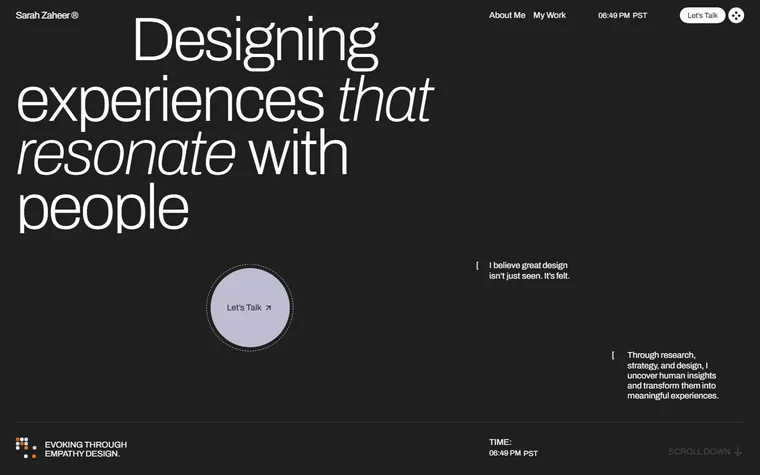 Sarahzaheer homepage