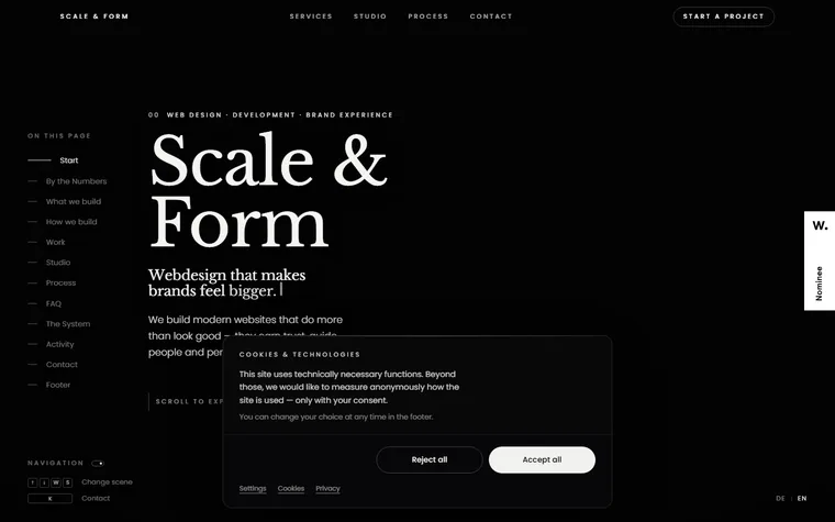 Scfo homepage