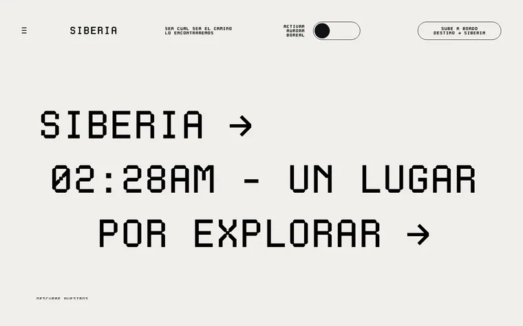 Siberia homepage