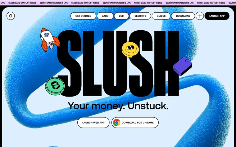 Slush homepage