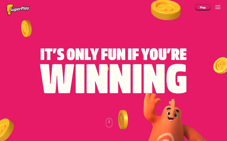 Superplay homepage