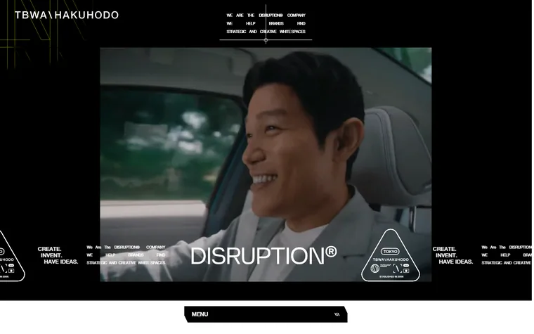 Tbwahakuhodo homepage