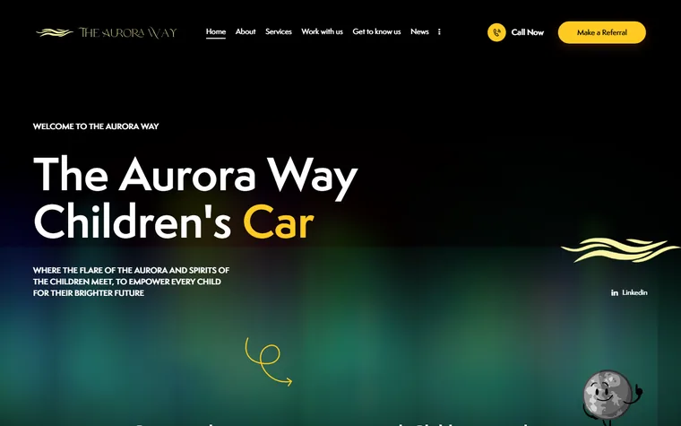 Theauroraway homepage
